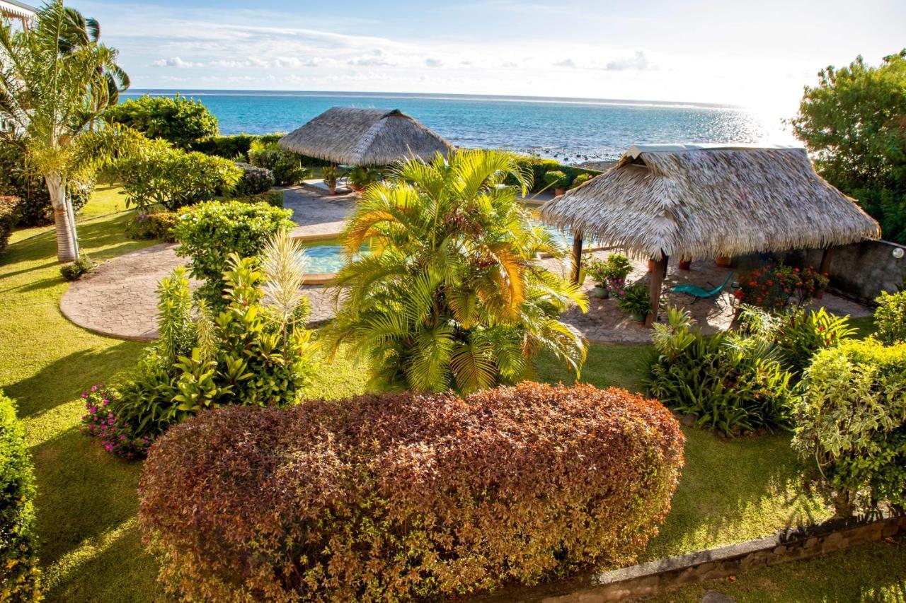 Superbe Bord De Mer, Acces Lagon Et Piscine Privee Paea Extérieur photo